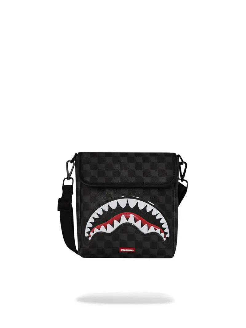 SPRAYGROUND Tracolla Unisex adulto SIP BALLOON BLACK MESSENGER SLING 910B8946NSZ Nero