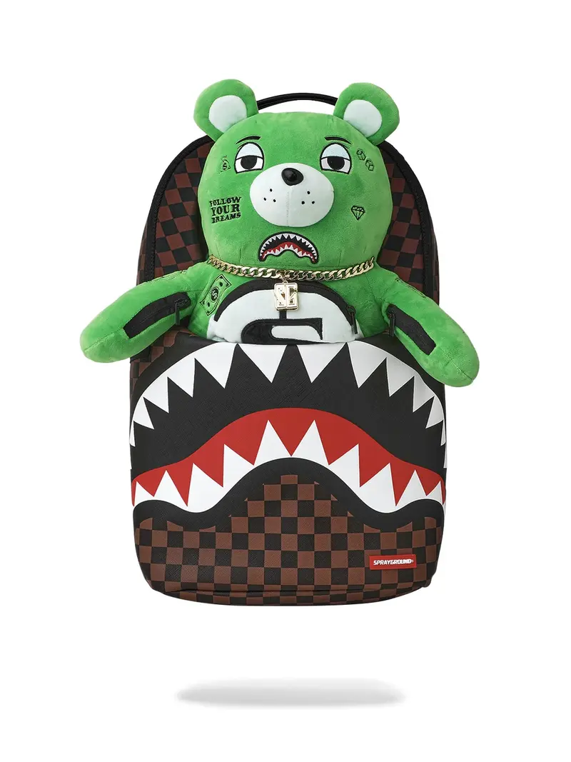 SPRAYGROUND Zaino Unisex adulto BEAR POUCH 2N1 BACKPACK - 910B8856NSZ