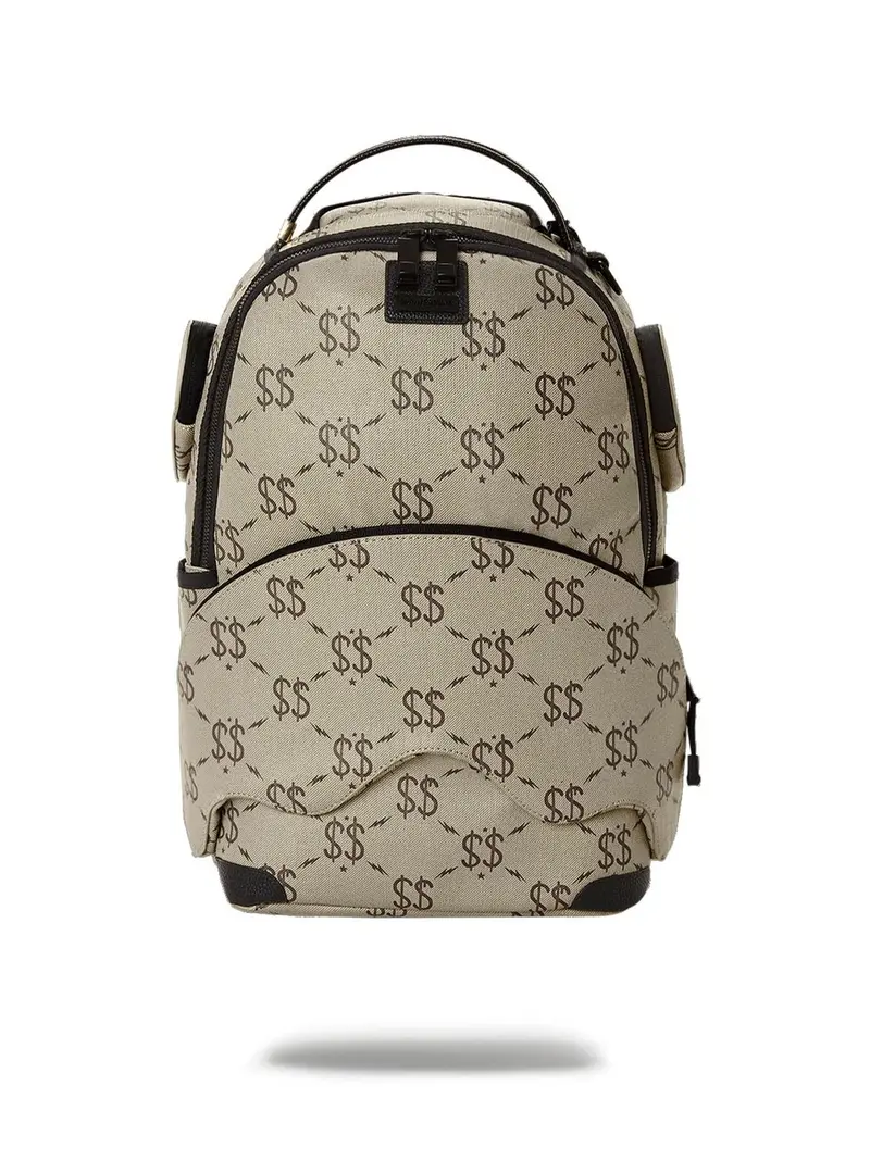 SPRAYGROUND Zaino Unisex adulto Double money 910B4636NSZ Beige