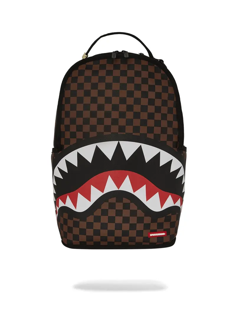 SPRAYGROUND Zaino Unisex adulto INVERTED SHARK POCKET BACKPACK 910B7342NSZ MARRONE/VIOLA