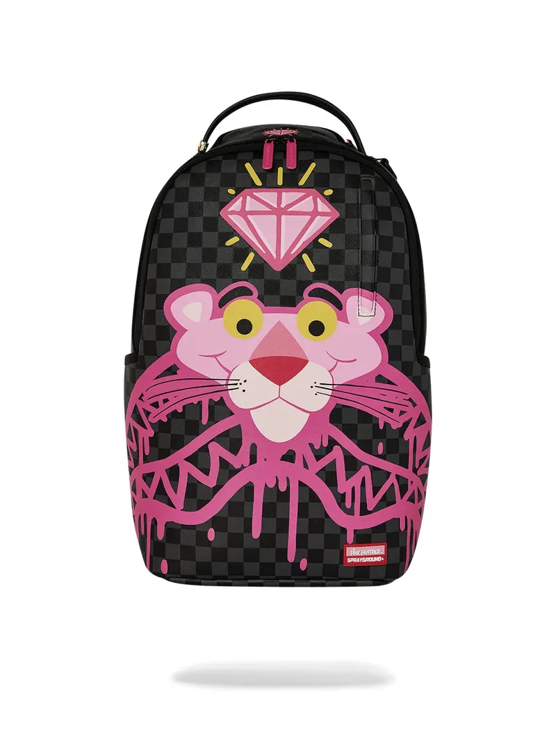 SPRAYGROUND Zaino Unisex adulto PINK PANTHER  DRIPPY DIAMONDS DLXSV BACKPACK 910B8790NSZ Nero