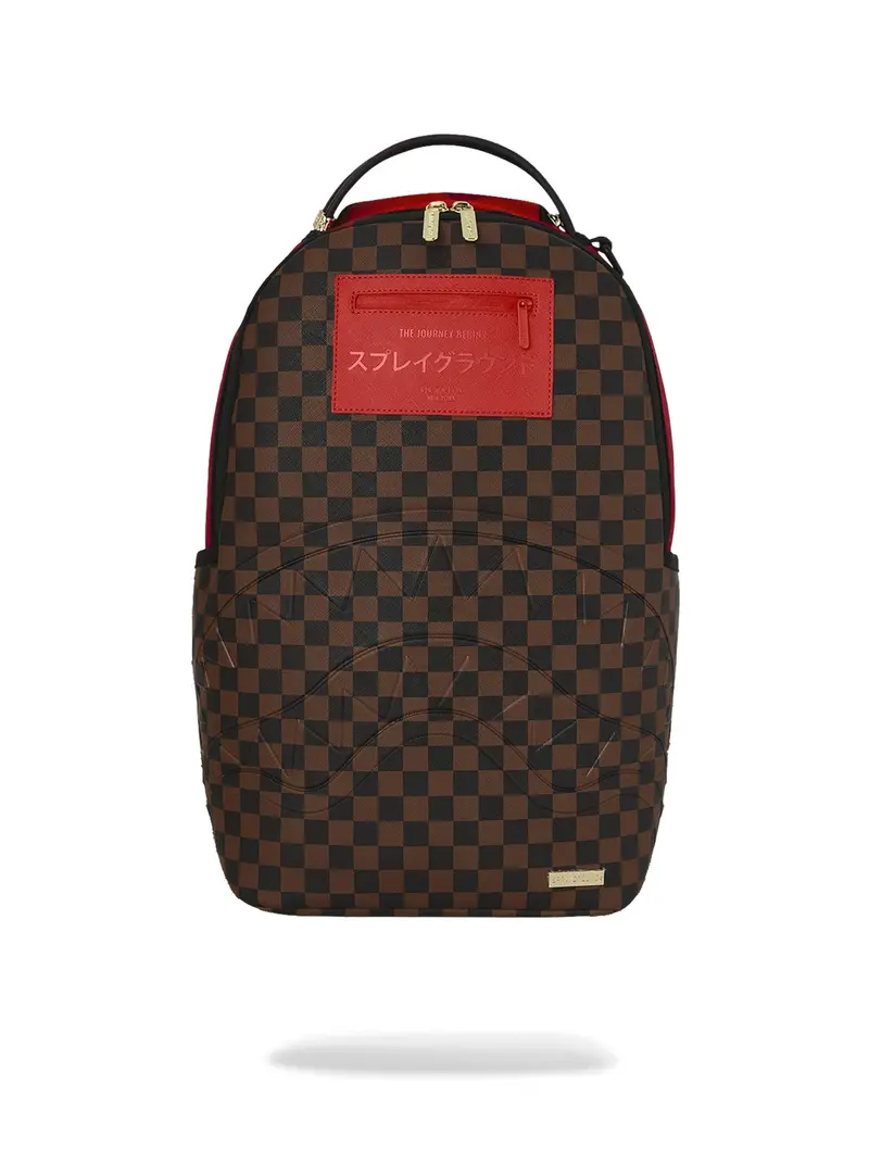 SPRAYGROUND Zaino Unisex adulto RED REDEMPTION DLXSV BACKPACK 910B8571NSZ Marrone