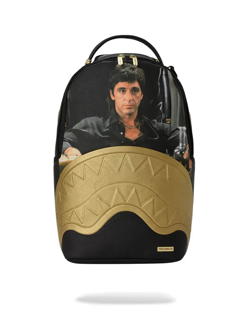 SPRAYGROUND Zaino Unisex adulto SCARFACE GOLD EMBOSSED BACKPACK - 910B9555NSZ