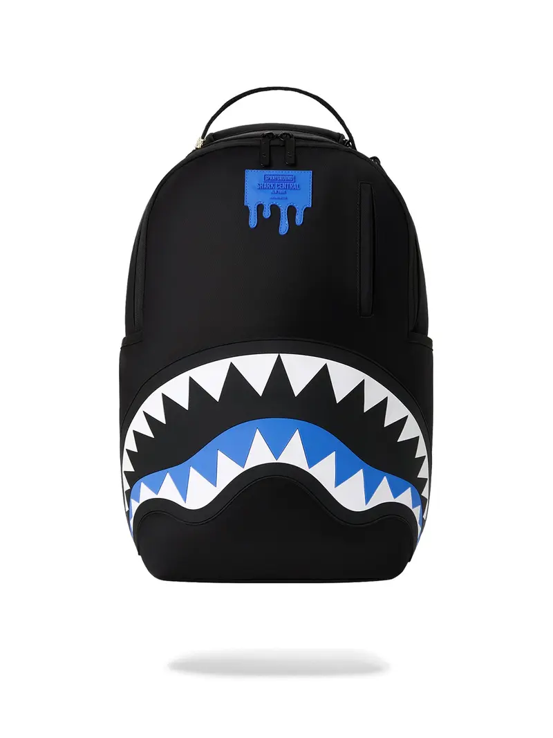 SPRAYGROUND Zaino Unisex adulto SHARK CENTRAL LIGHT BLUE BACKPACK - 910B9637NSZ