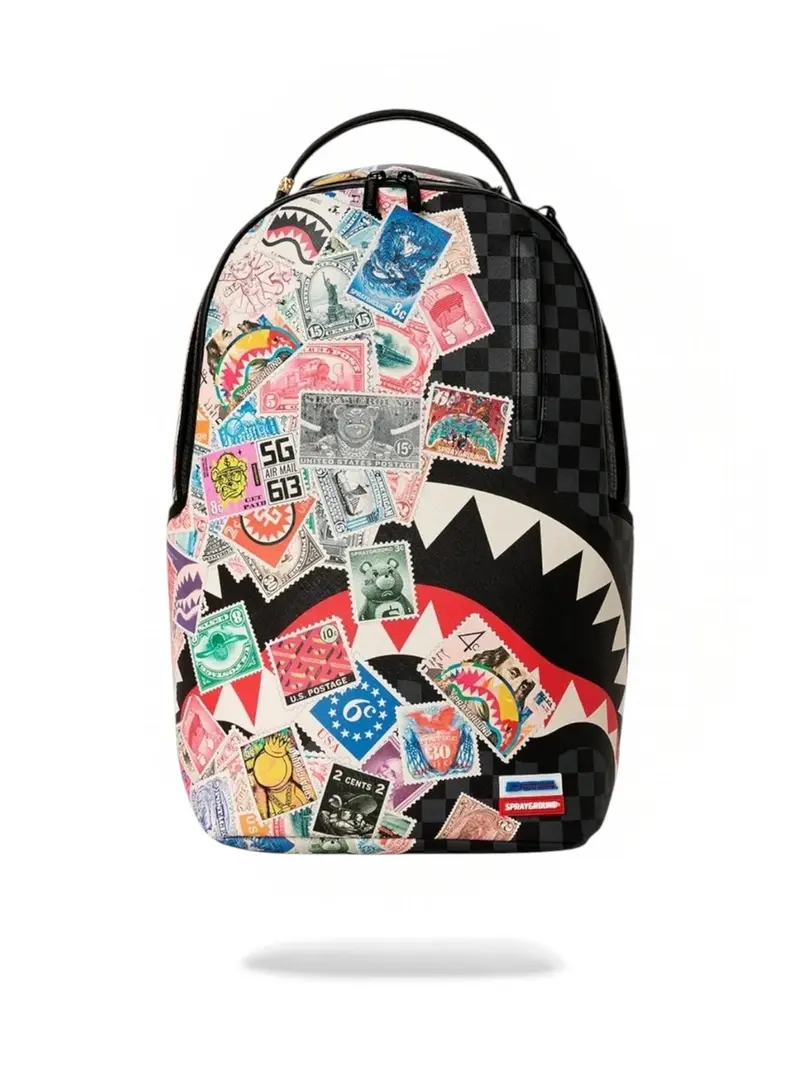 SPRAYGROUND Zaino Unisex adulto USPS HALF STAMPS BACKPACK - 910B9226NSZ