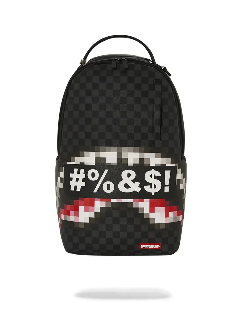SPRAYGROUND Zaino Uomo CENSORED BACKPACK 910B5862NSZ Nero