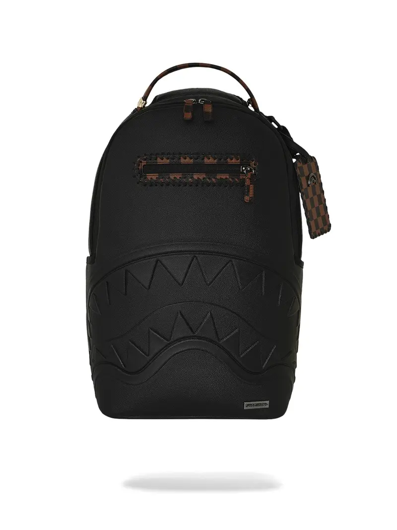 SPRAYGROUND Zaino Uomo DOSE OF CHECK DEUX DLXS BACKPACK 910B7666NSZ Nero