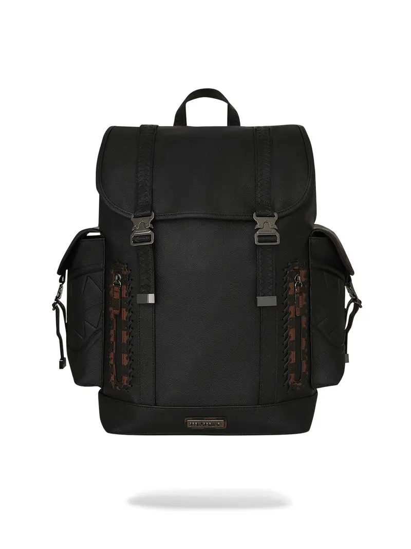 SPRAYGROUND Zaino Uomo DOSE OF CHECK DEUX MONTE CARLO 910B8014NSZ Nero