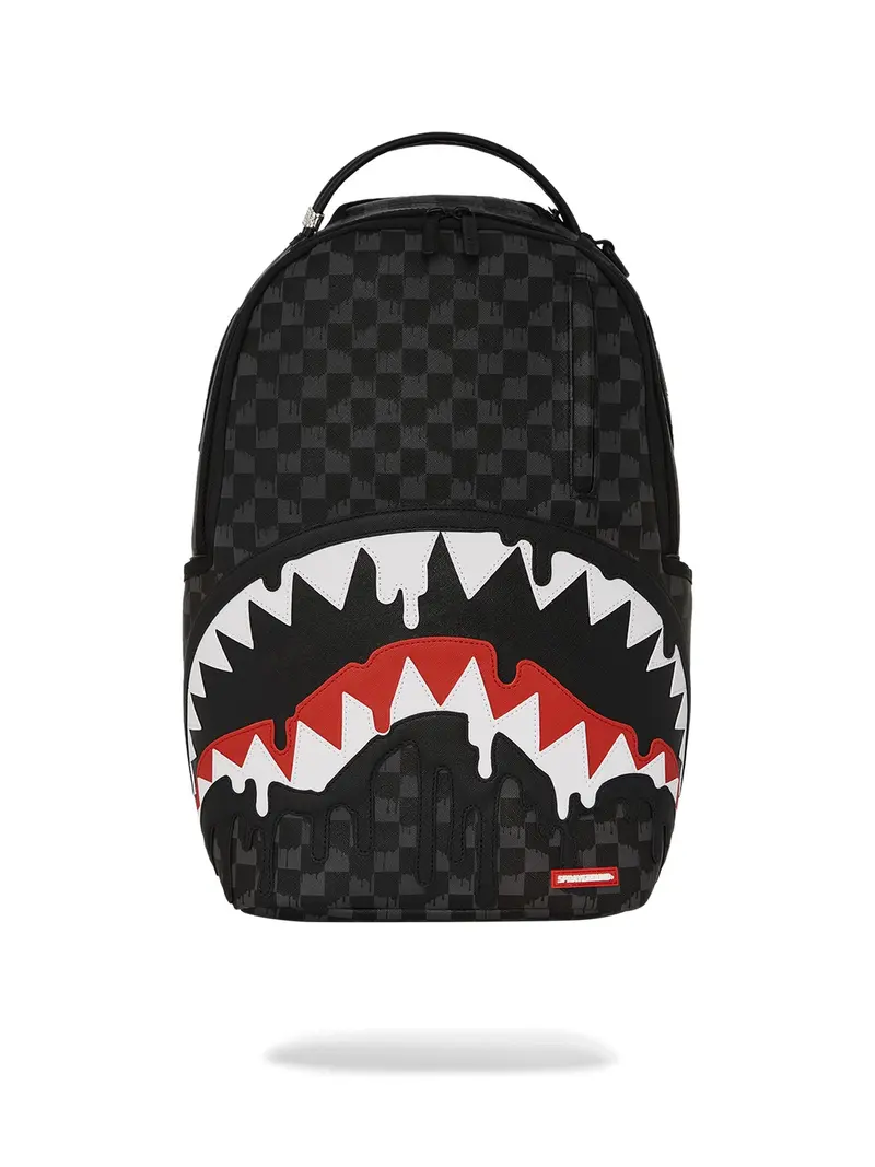 SPRAYGROUND Zaino Uomo DRIPPING SHARKS IN PARIS DLXV BACKPACK 910B5833NSZ Nero