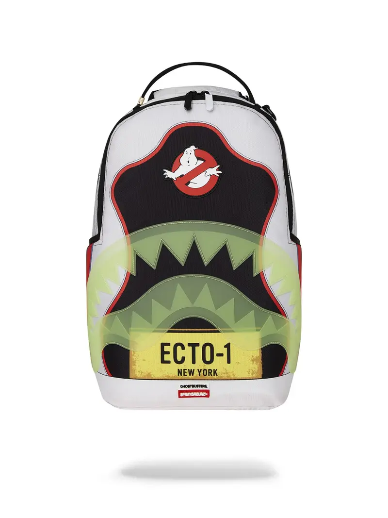 SPRAYGROUND Zaino Uomo GHOSTBUSTERS ECTO-1 SPECIAL OPS DLXR BACKPACK 910B6376NSZ BIANCO