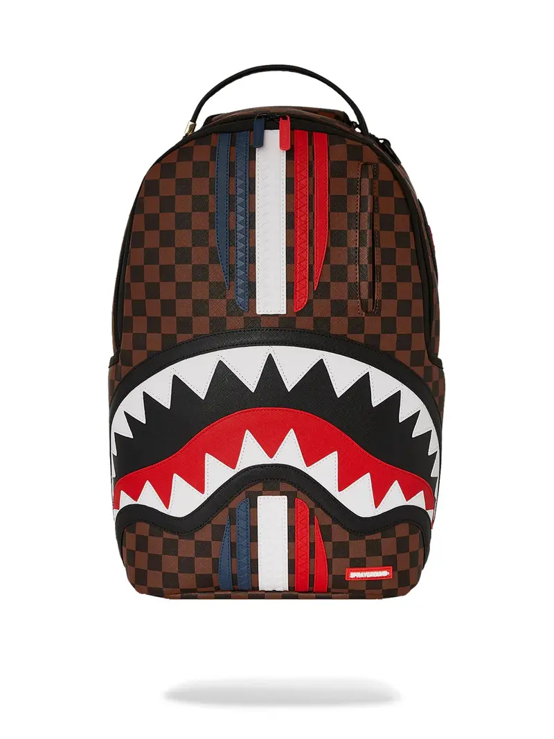 SPRAYGROUND Zaino Uomo MACHINE FRANCAISE BACKPACK 910B7078NSZ Marrone