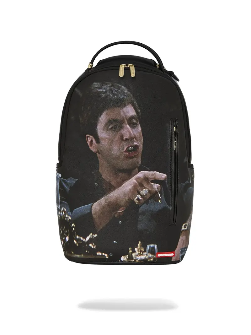 SPRAYGROUND Zaino Uomo SCAR FACE PAINT DLXSV BACKPACK 910B6191NSZ Nero