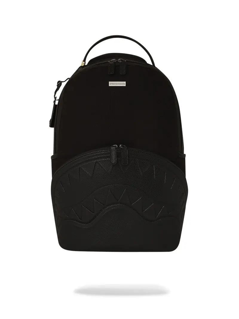 SPRAYGROUND Zaino Uomo SHARK POCKET CANAVAS BACKPACK 910B7127NSZ Nero