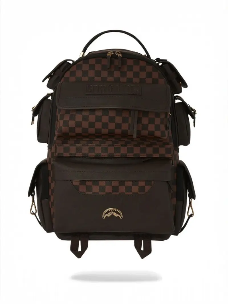 SPRAYGROUND Zaino Uomo SPEC OPS PIXEL EMBOSS BACKPACK 910B7406NSZ Marrone