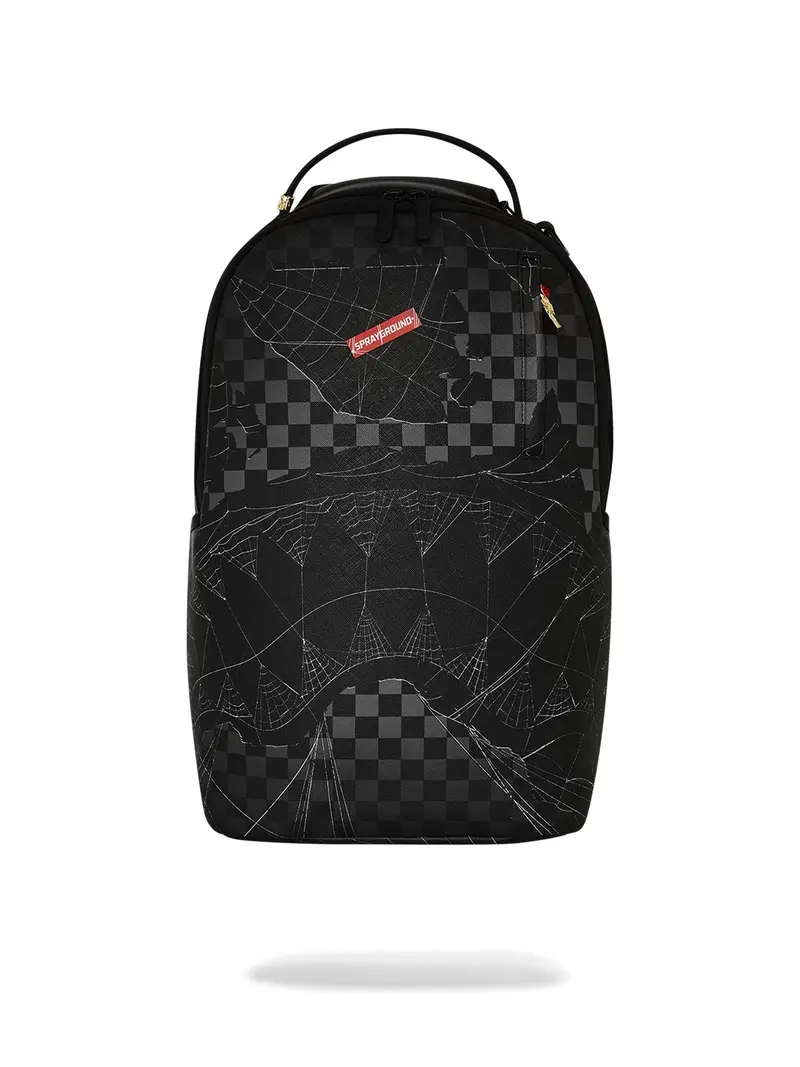 SPRAYGROUND Zaino Uomo SPIDER WEB DLXSV BACKPACK 910B7145NSZ Nero