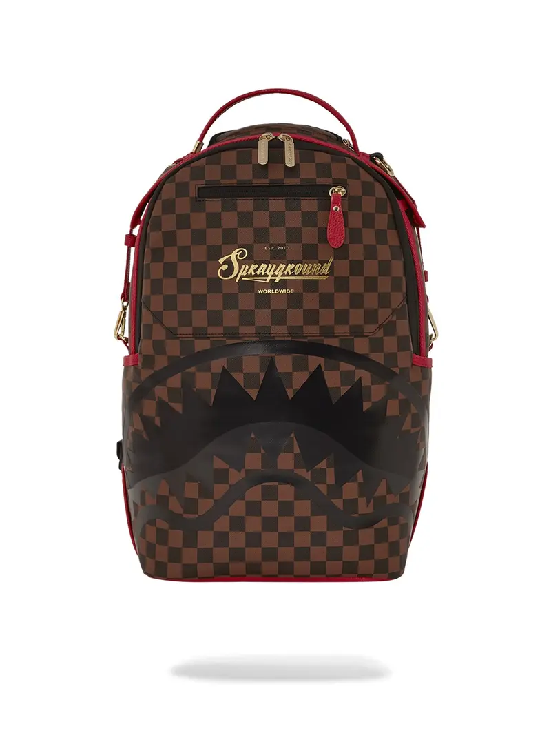 SPRAYGROUND Zaino Uomo TAKEOVER THE THRONE 910B6169NSZ Marrone