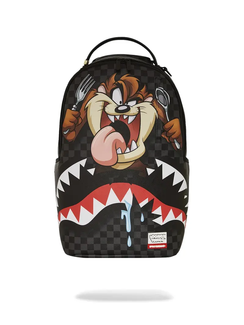 SPRAYGROUND Zaino Uomo TAZ SHARK BITE BAG BACKPACK 910B7785NSZ Nero