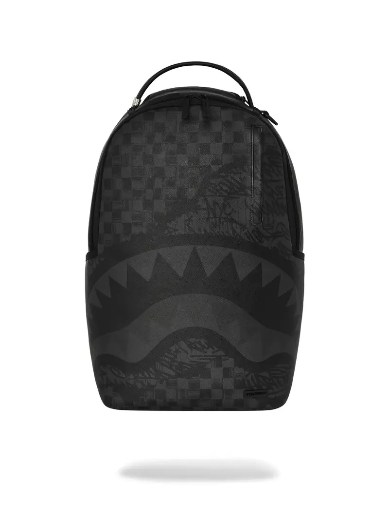 SPRAYGROUND Zaino Uomo TORN GRAFF CHECK DLXSV BACKPACK 910B7055NSZ Nero