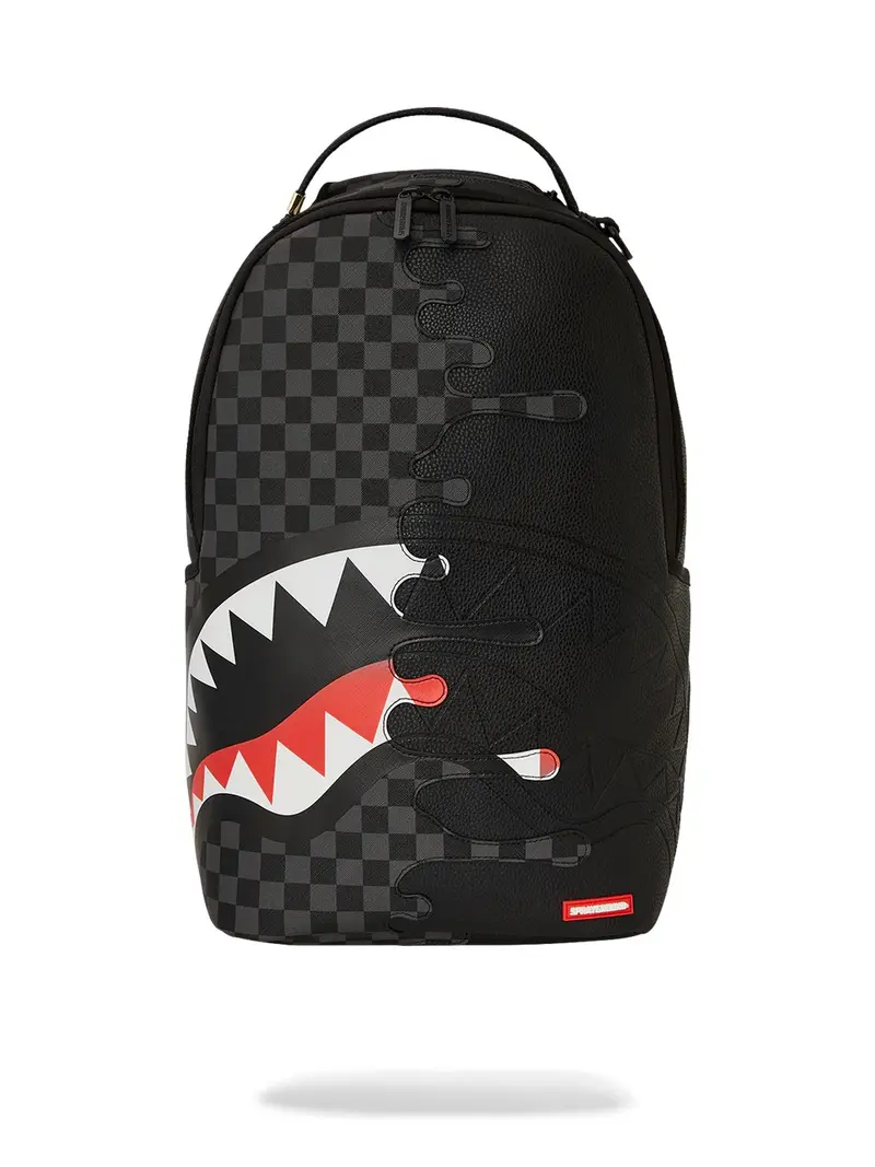 SPRAYGROUND Zaino Uomo UNFINISHED SHARK BACKPACK 910B7304NSZ Grigio