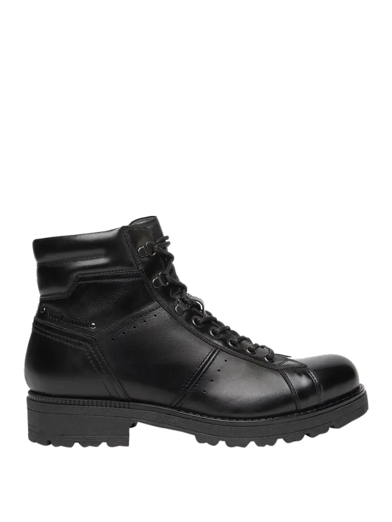 Stivaletti Nero Giardini Uomo in Pelle Nero