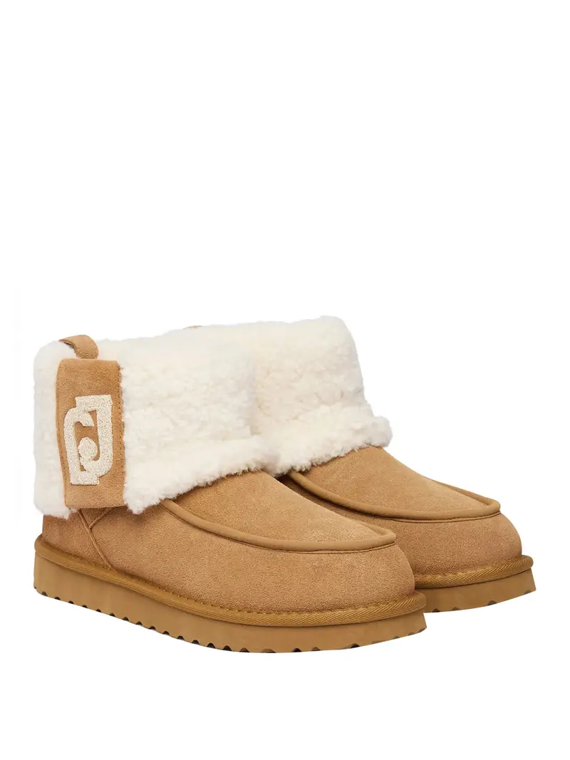Stivaletto Jil 13 Suede/Fur Liu Jo - Cognac