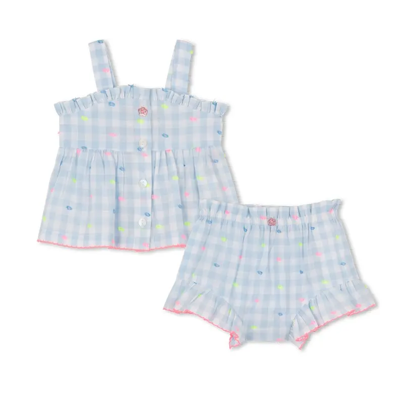 Strap Top Set + Shorts