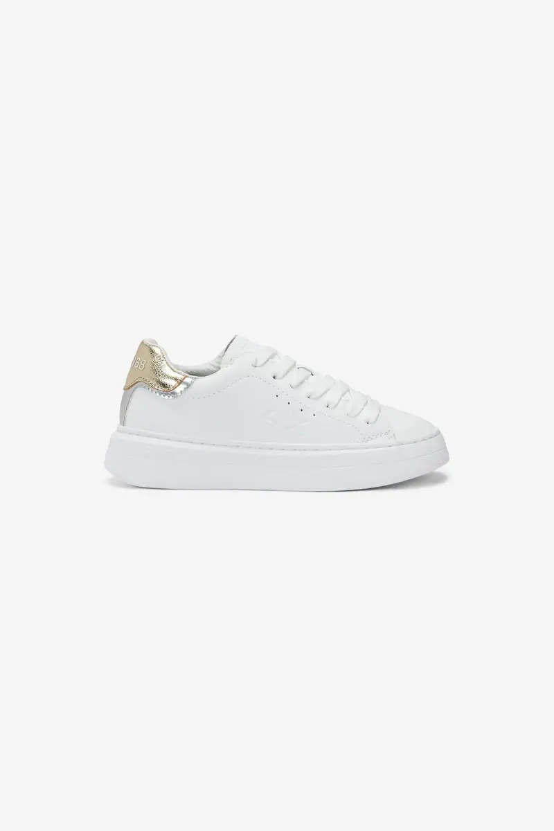 Sun 68 Sneakers Grace Leather Bianco Bambina