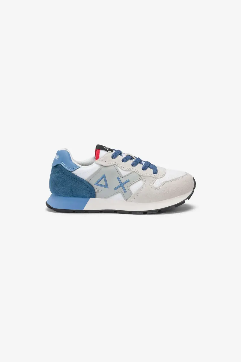 Sun 68 Sneakers Jaki 2.0 Solid Bianco Bambino