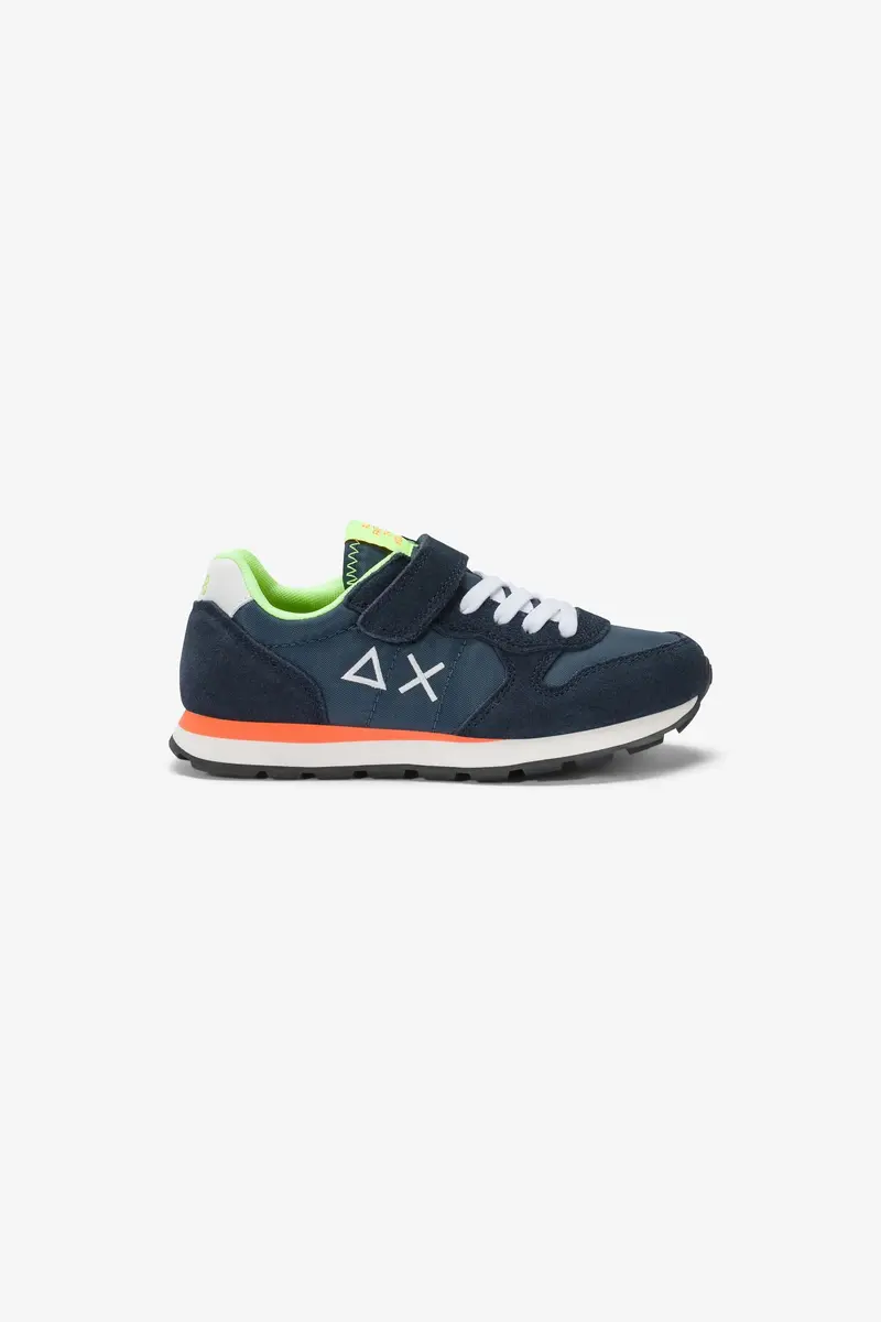 Sun 68 Sneakers Tom Fluo Blu Bambino
