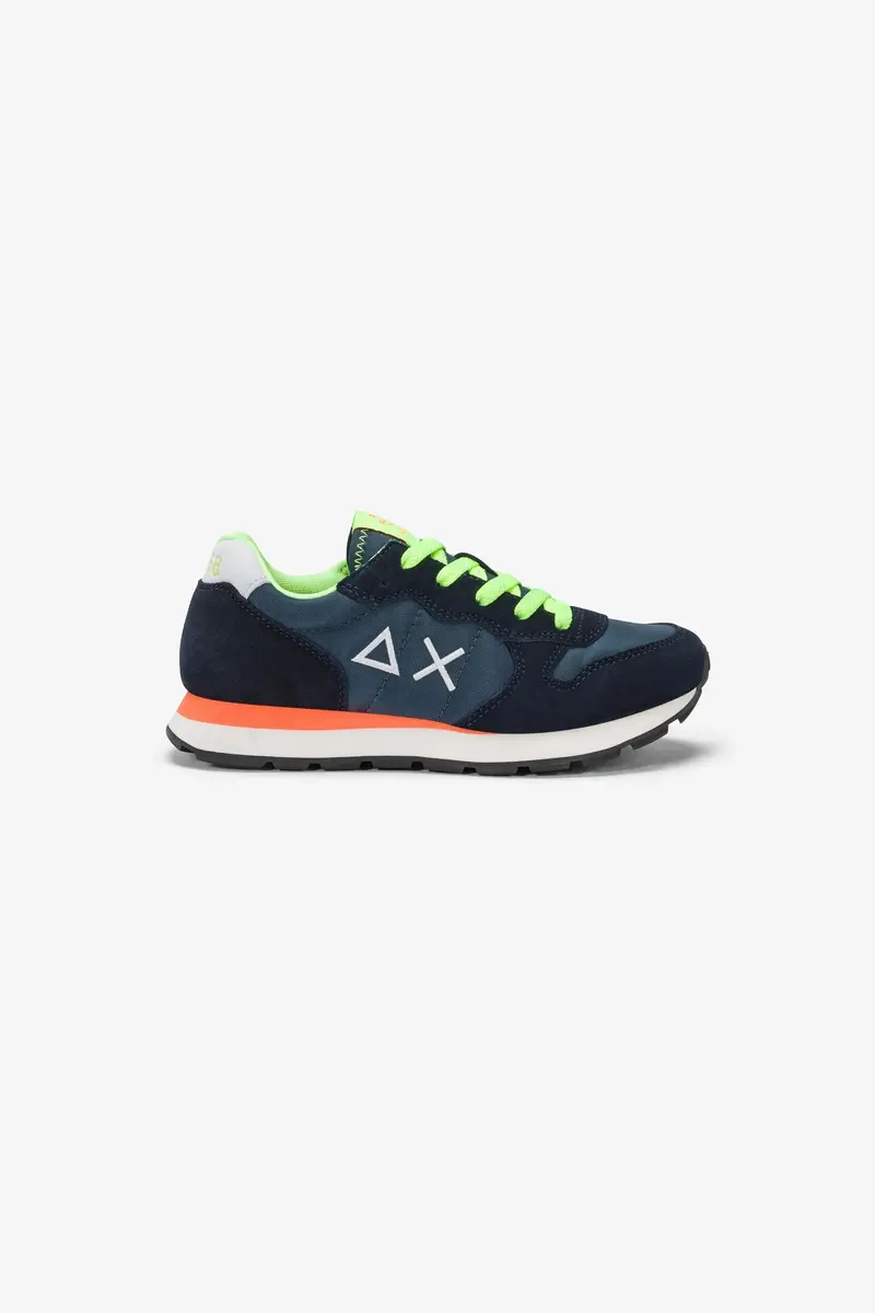 Sun 68 Sneakers Tom Fluo Blu Bambino