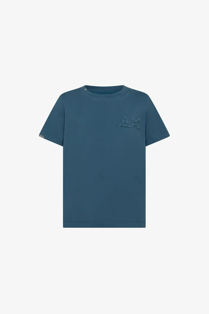 Sun 68 T-shirt Vintage Broken Bambino