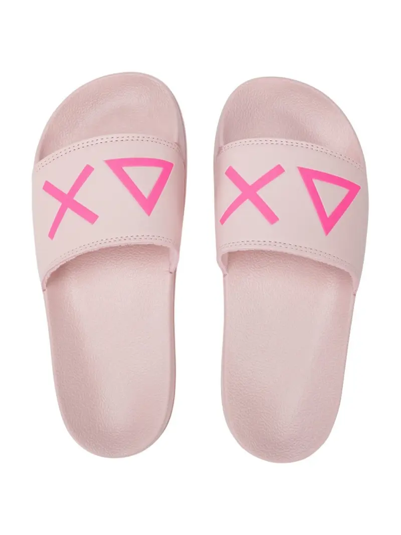 SUN68 Ciabatta Donna Slippers Logo X35204 04 Rosa