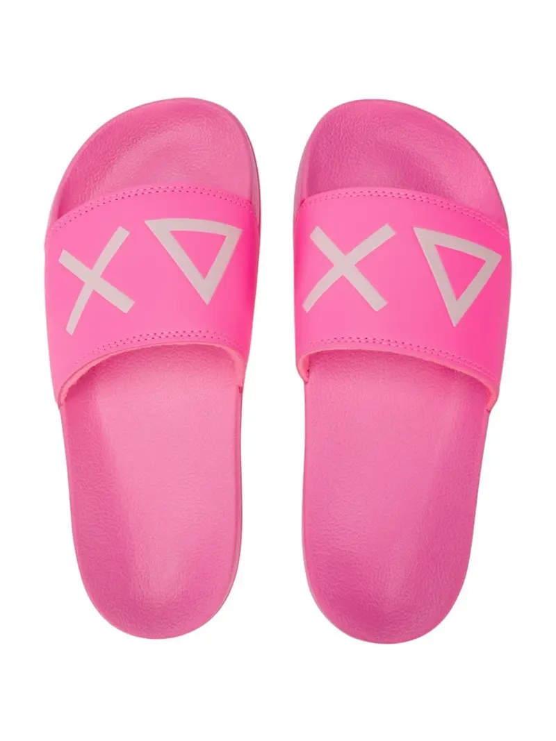 SUN68 Ciabatta Donna Slippers Logo X35204 62 Rosa
