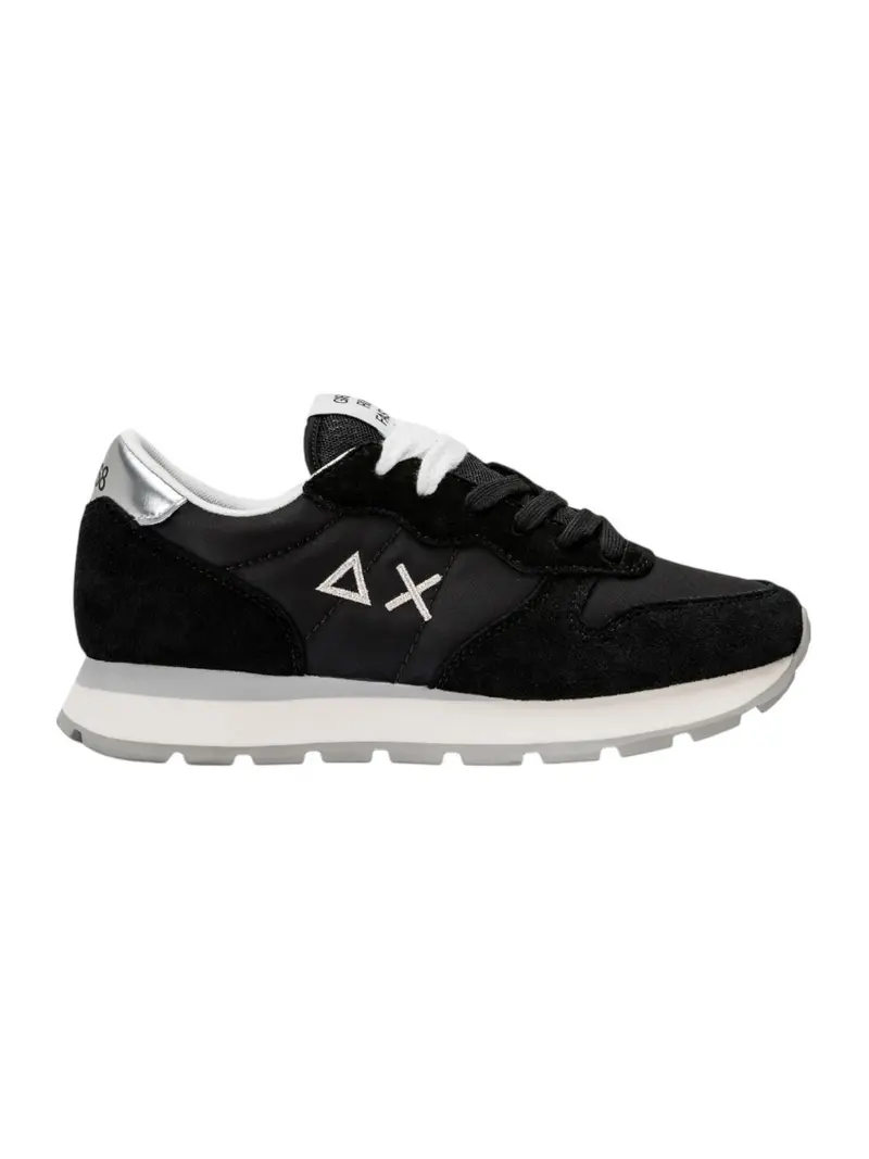 SUN68 Sneaker Donna Ally Gold Silver Z34202 11 Nero