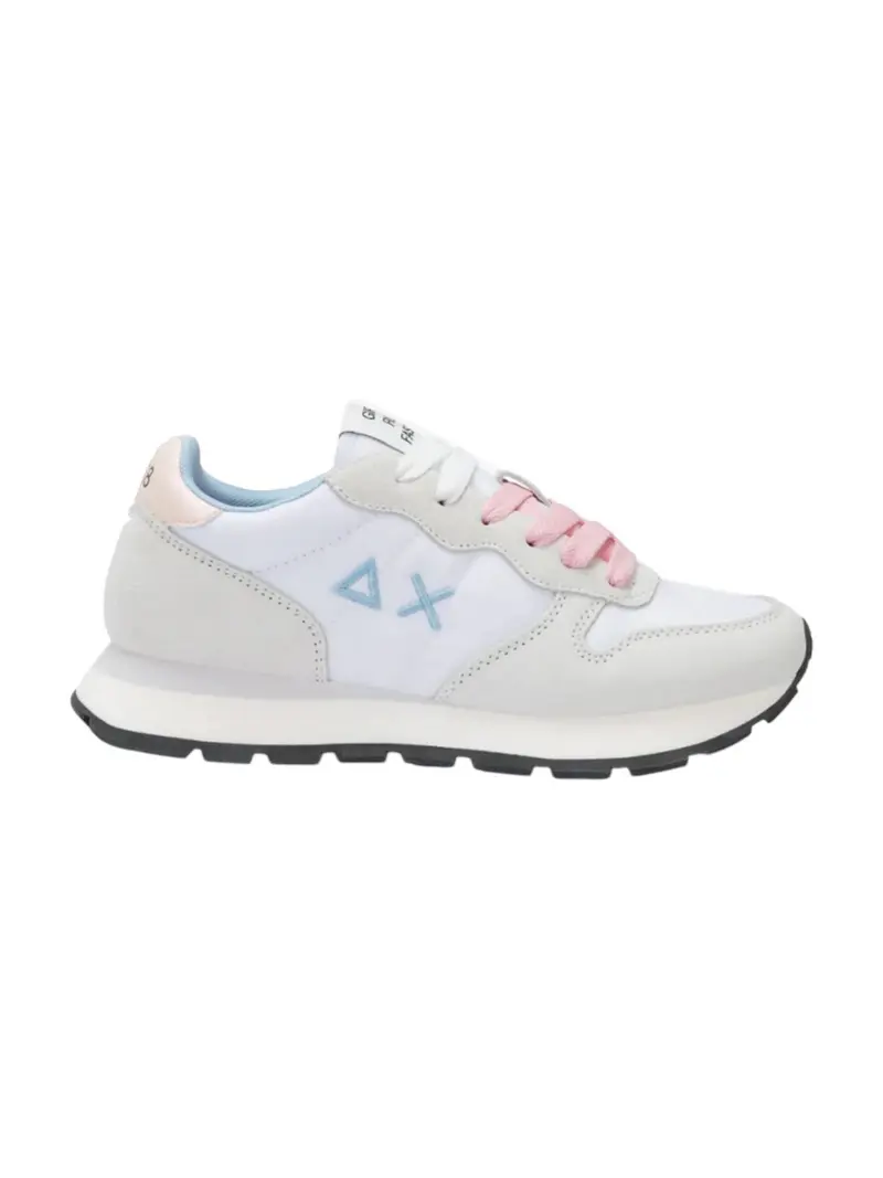 SUN68 Sneaker Donna Ally solid nylon Z35201 01 Bianco