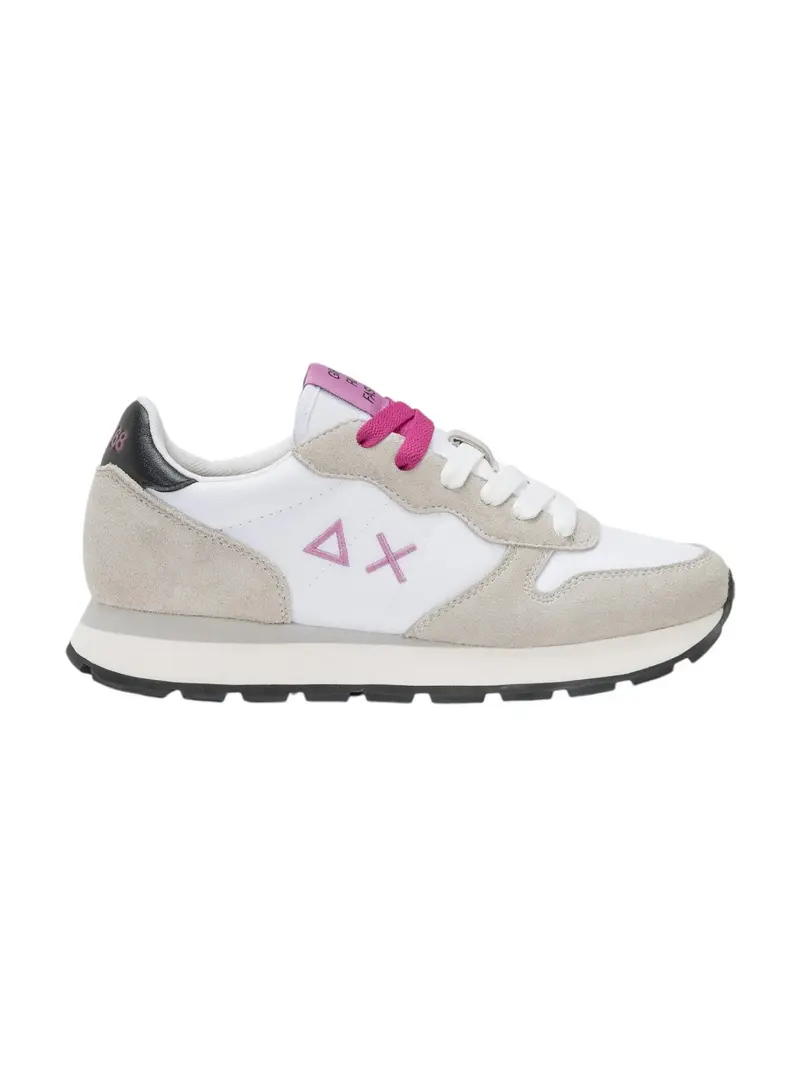 SUN68 Sneaker Donna Ally solid nylon Z44201 01 Bianco