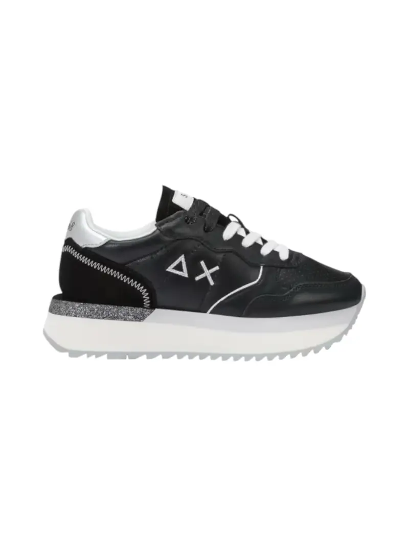 SUN68 Sneaker Donna BIG ALLY LEATHER Z35208 11 Nero