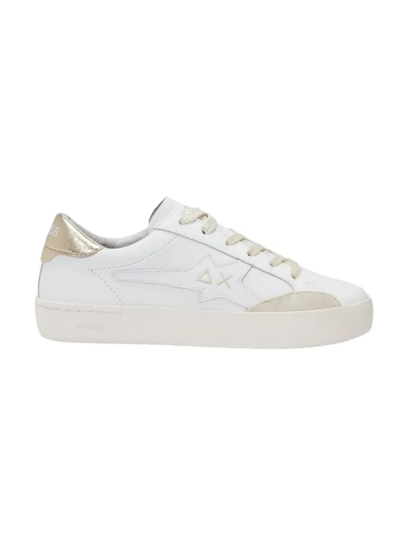 SUN68 Sneaker Donna Katy Leather Z35225 0143 Bianco