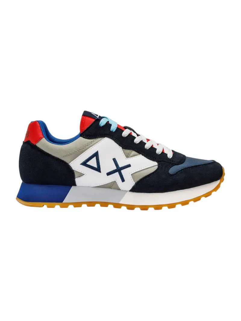 SUN68 Sneaker Uomo Jaki bicolor Z34112 0706 Blu