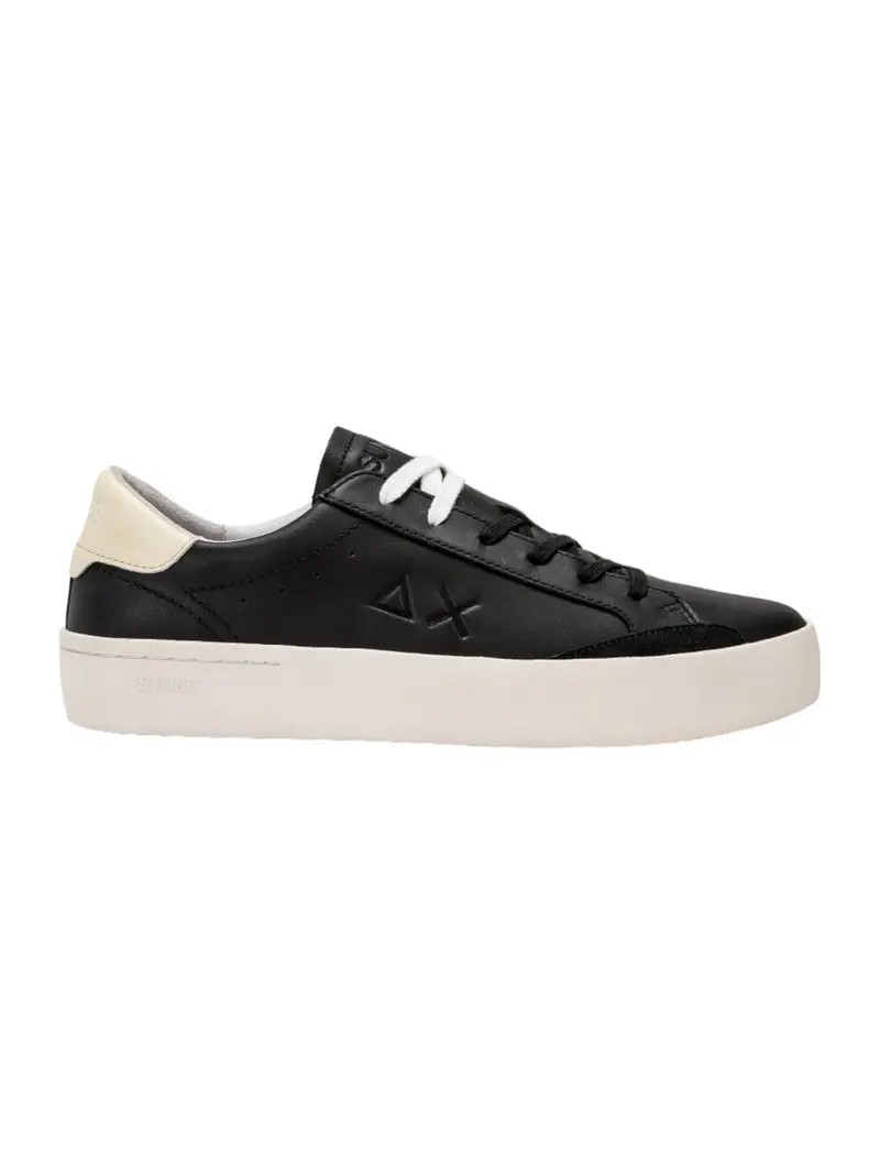 SUN68 Sneaker Uomo Street Leather Z34140 11 Nero