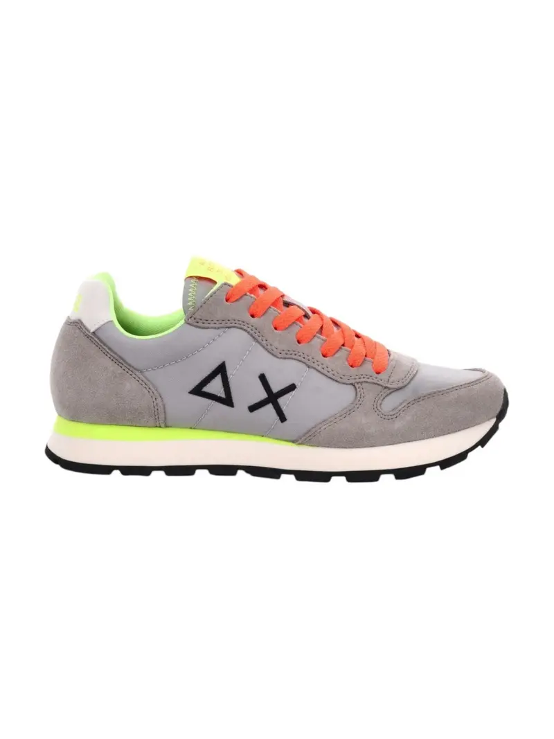 SUN68 Sneaker Uomo Tom fluo Z35102 06 Grigio