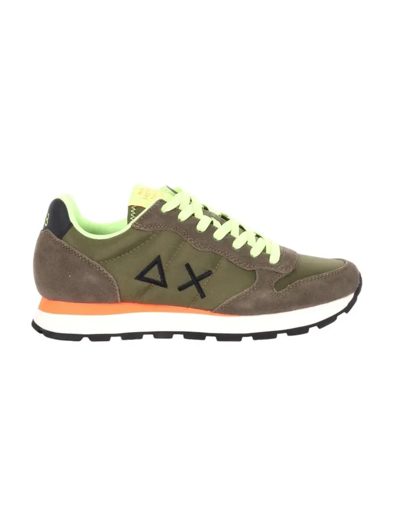 SUN68 Sneaker Uomo Tom fluo Z35102 19 Verde