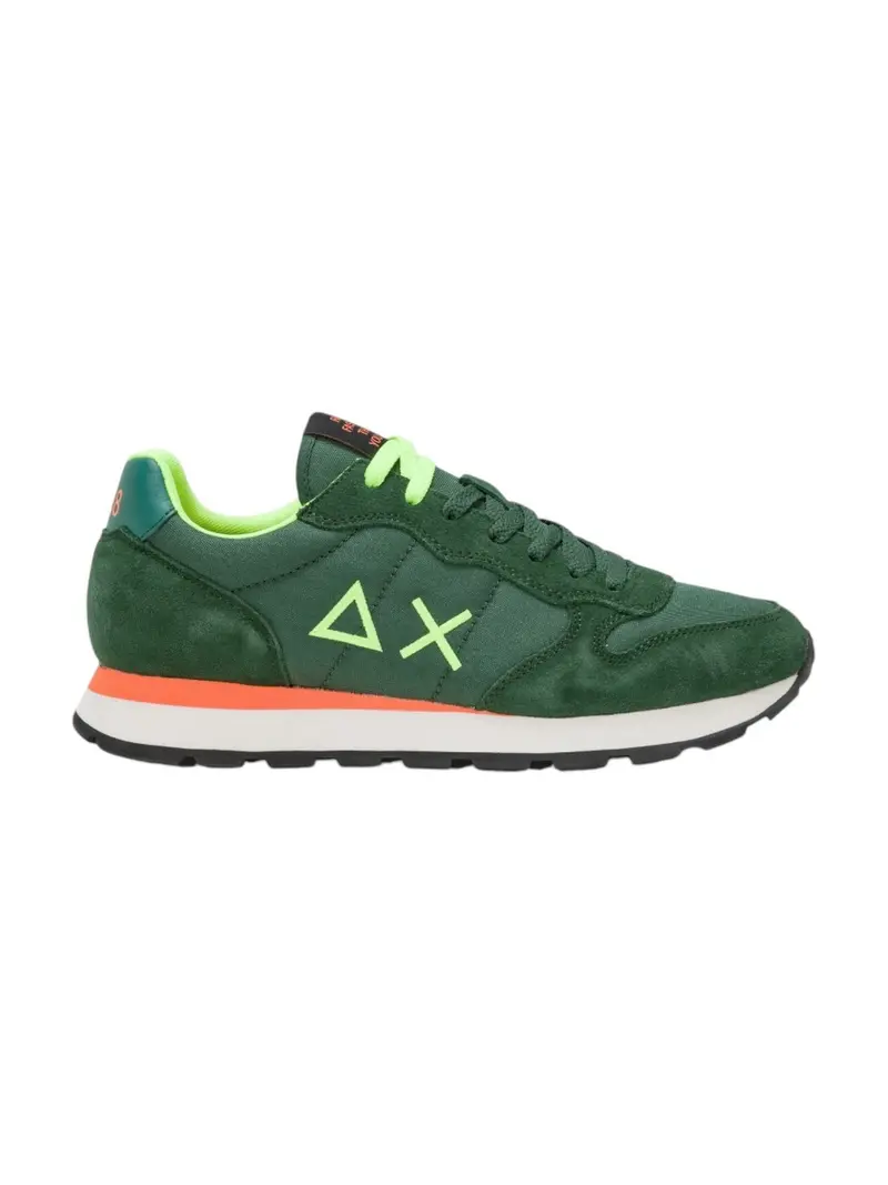 SUN68 Sneaker Uomo Tom fluo Z44102 37 Verde