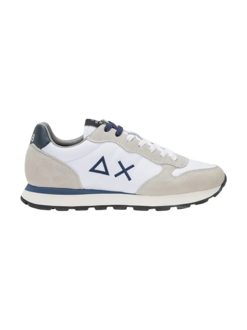 SUN68 Sneaker Uomo Tom Solid Z44101 01 Bianco