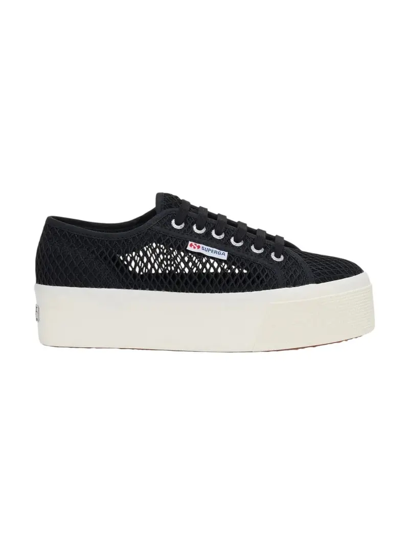 SUPERGA Sneaker Donna 2790 MESH S2142TW 005 Nero