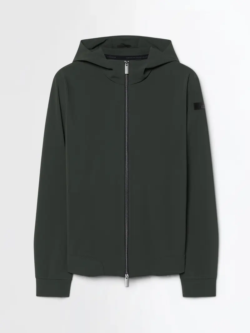 Surflex Winter Light Hood Zip Fleece forest green