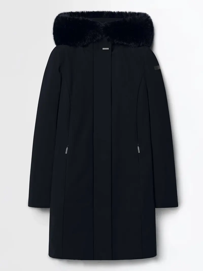Surflex Winter Long Fur Wom Jkt black