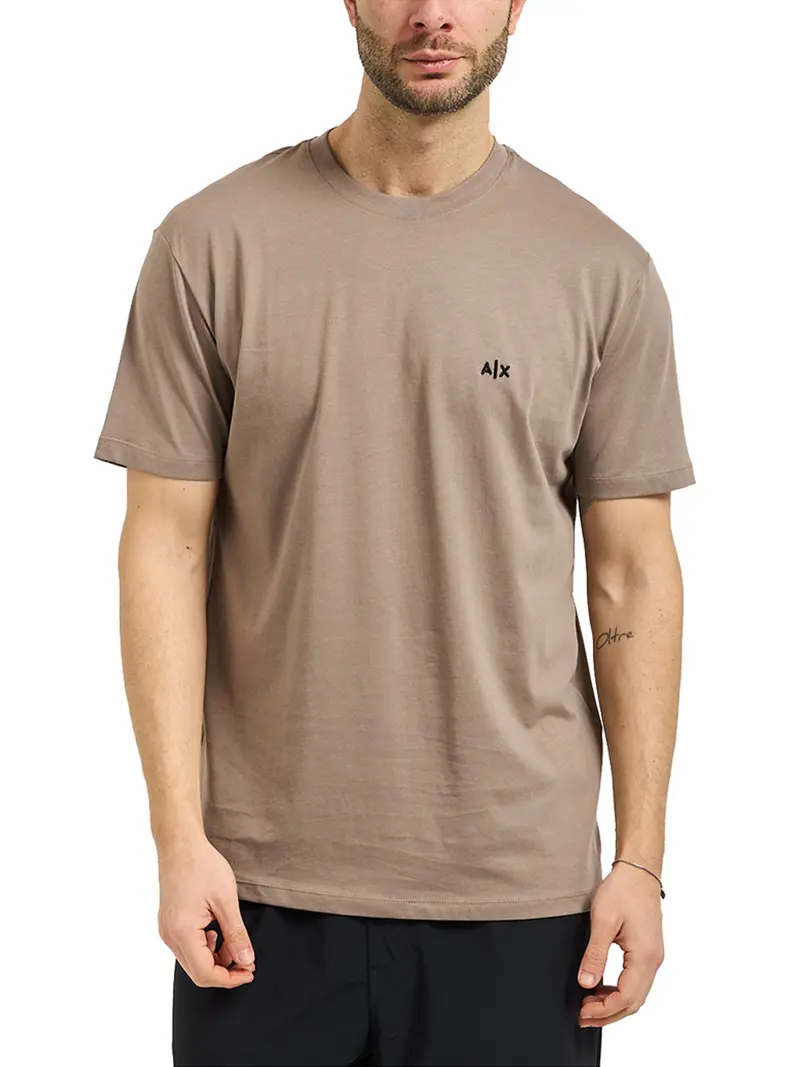 T-Shirt Armani Exchange Regular Fit - Beige