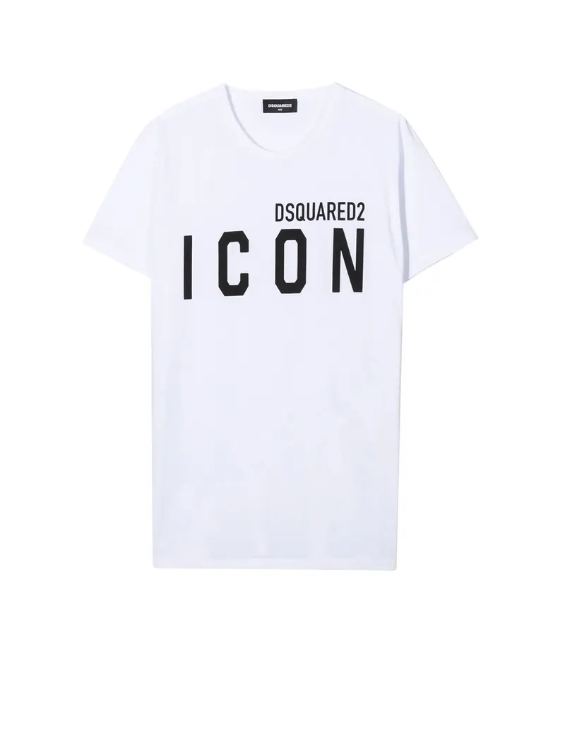 T-shirt Bambino in cotone con stampa logo