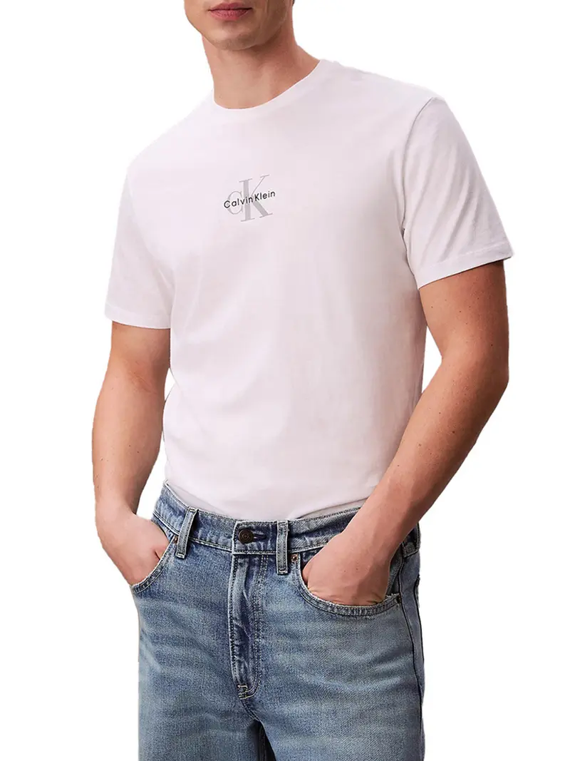 T-Shirt Calvin Klein - Bianco